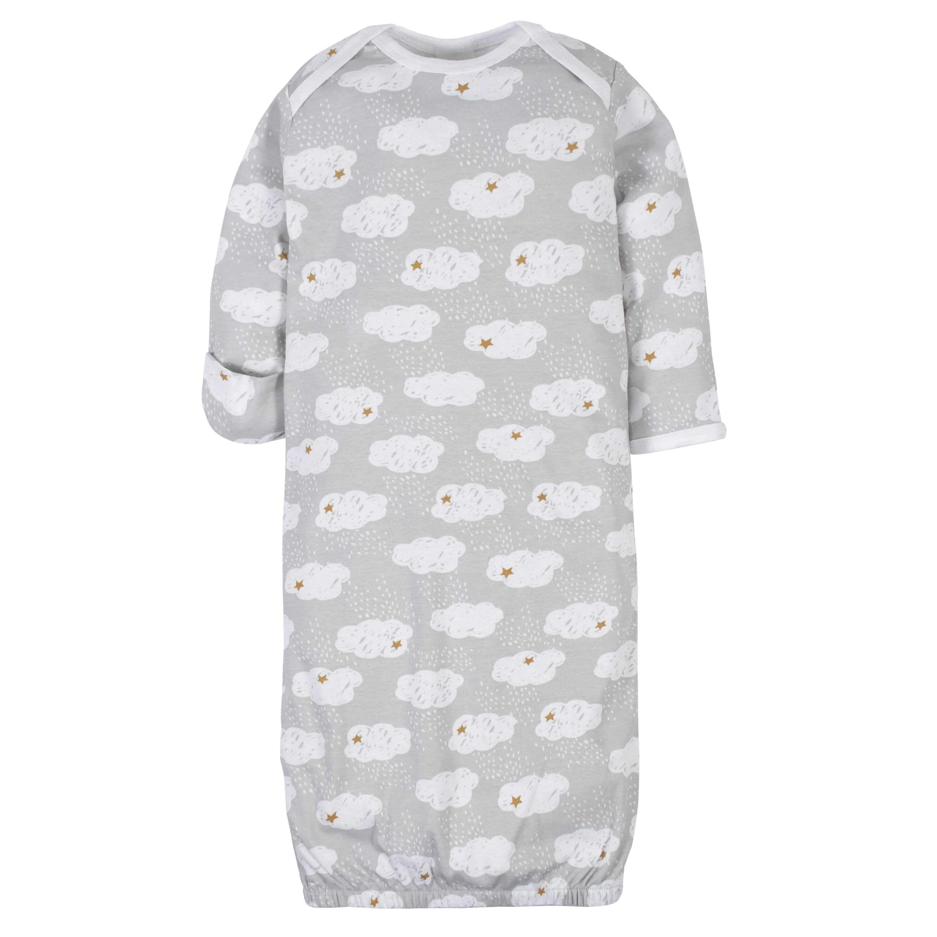 4-Pack Baby Neutral Sheep Gowns