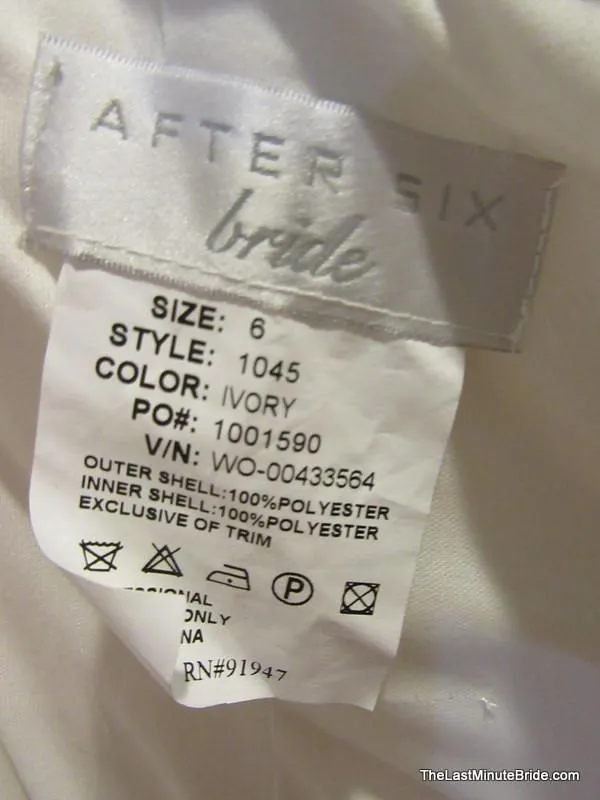 After Six by Dessy Style 1045