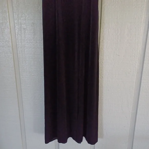 After Six Sweetheart Neck Velvet Dress Evening Gown Sleeveless Color Black SZ 8