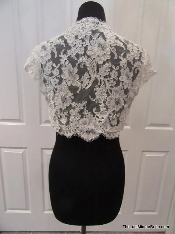 Alencon Lace Shrug