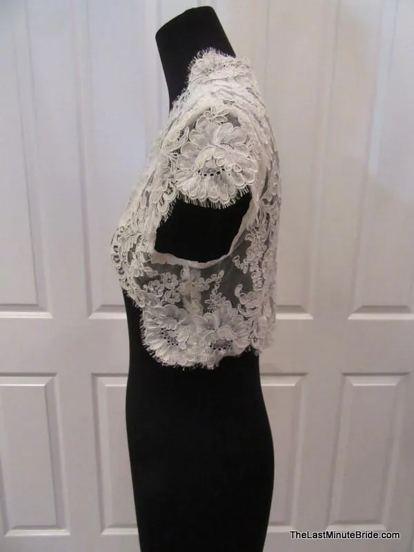 Alencon Lace Shrug
