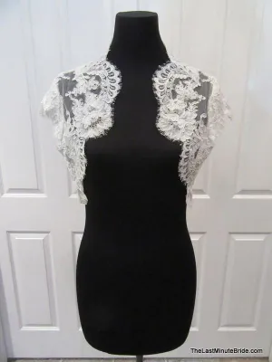 Alencon Lace Shrug