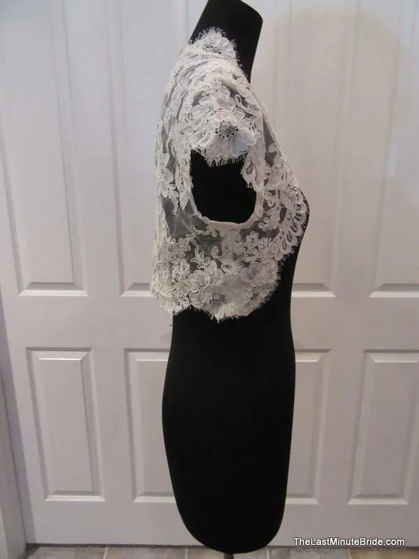 Alencon Lace Shrug
