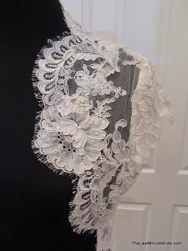 Alencon Lace Shrug