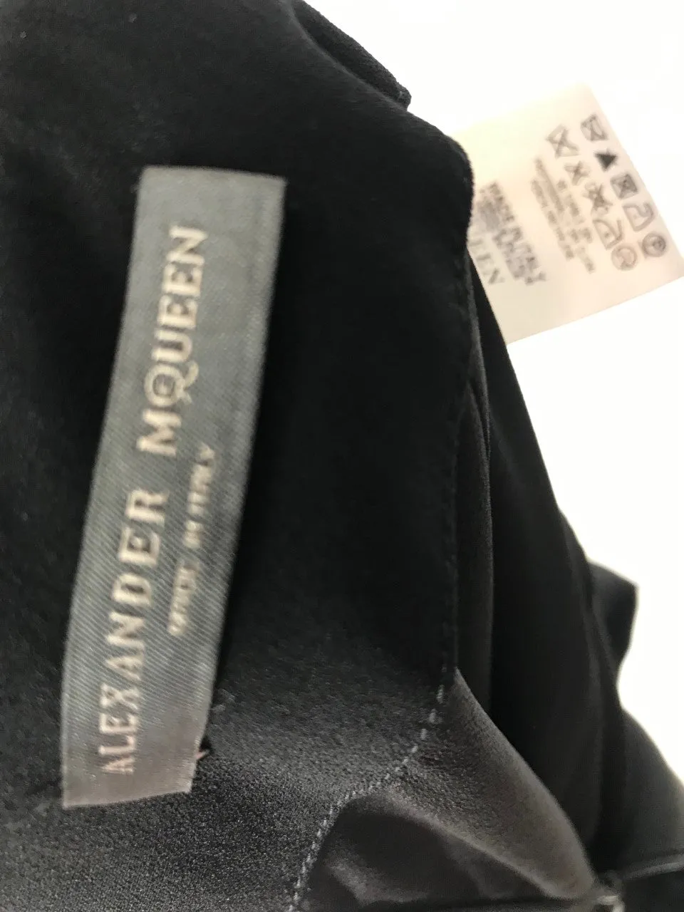 ALEXANDER MCQUEEN Buckle Halter Dress