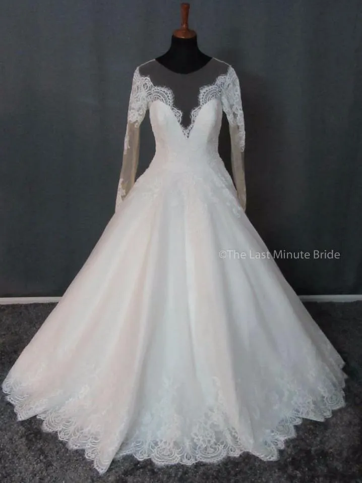 Allure Bridals 9366 Iv size 12