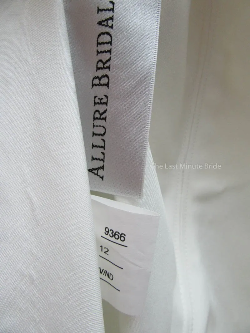 Allure Bridals 9366 Iv size 12