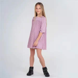 Amethyst Pleated Dress