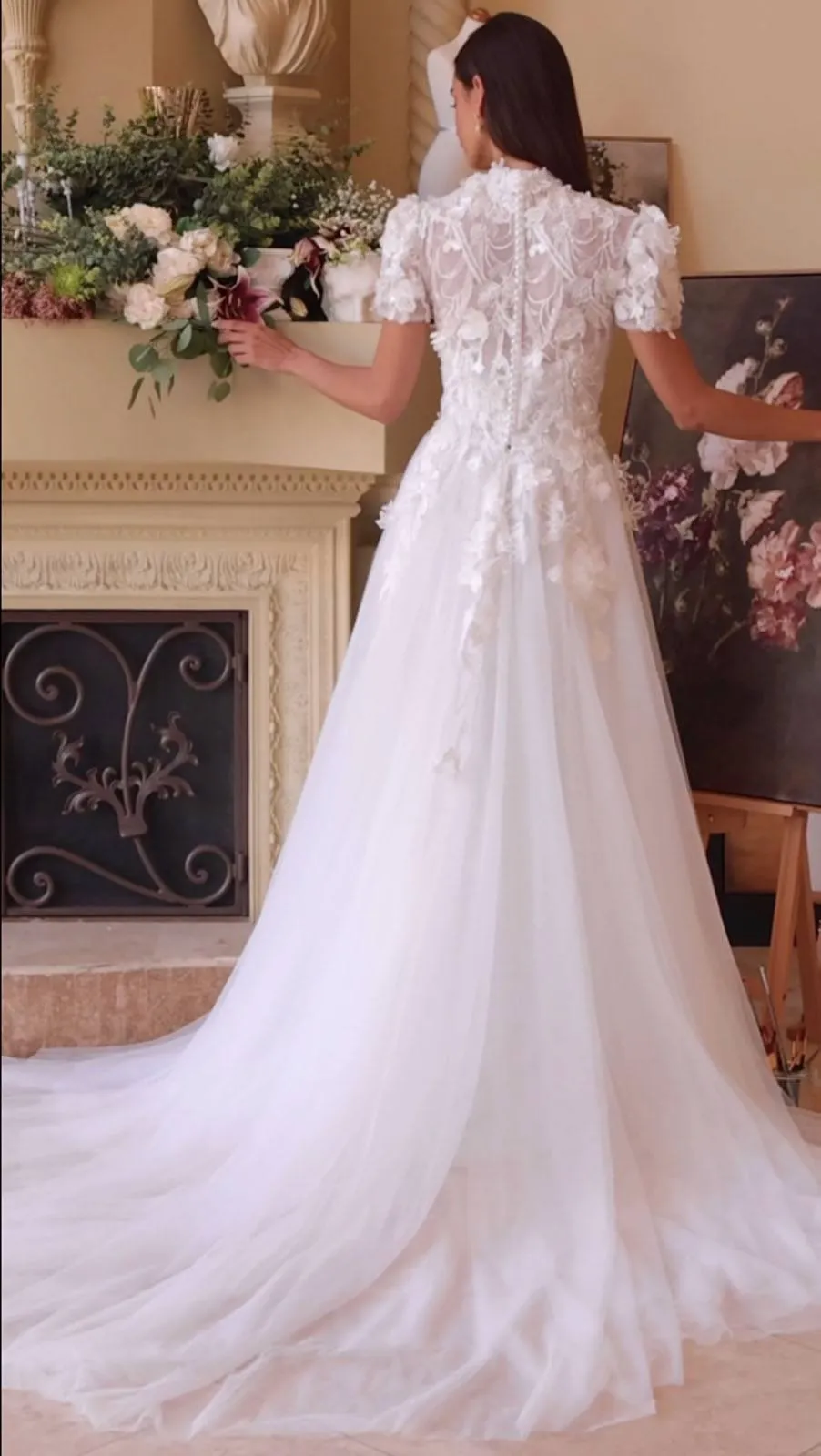 Andrea & Leo WL040 Wedding Dress Two Looks-in-One Design