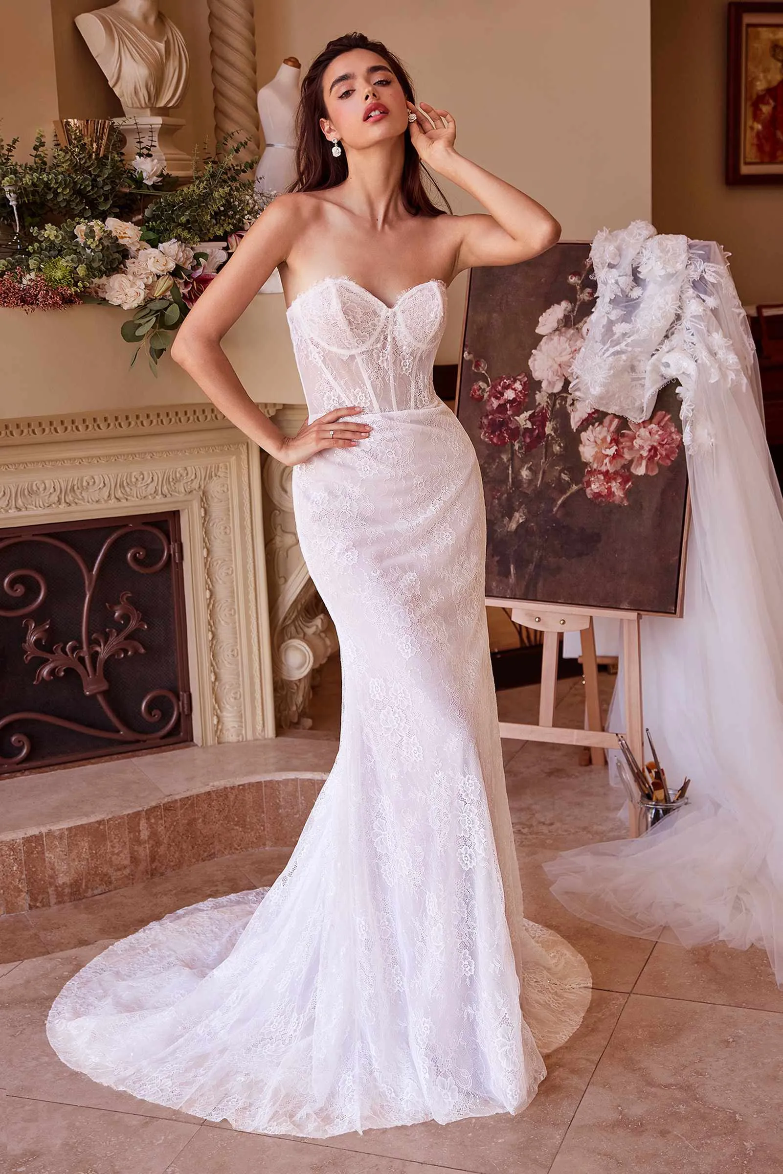 Andrea & Leo WL040 Wedding Dress Two Looks-in-One Design