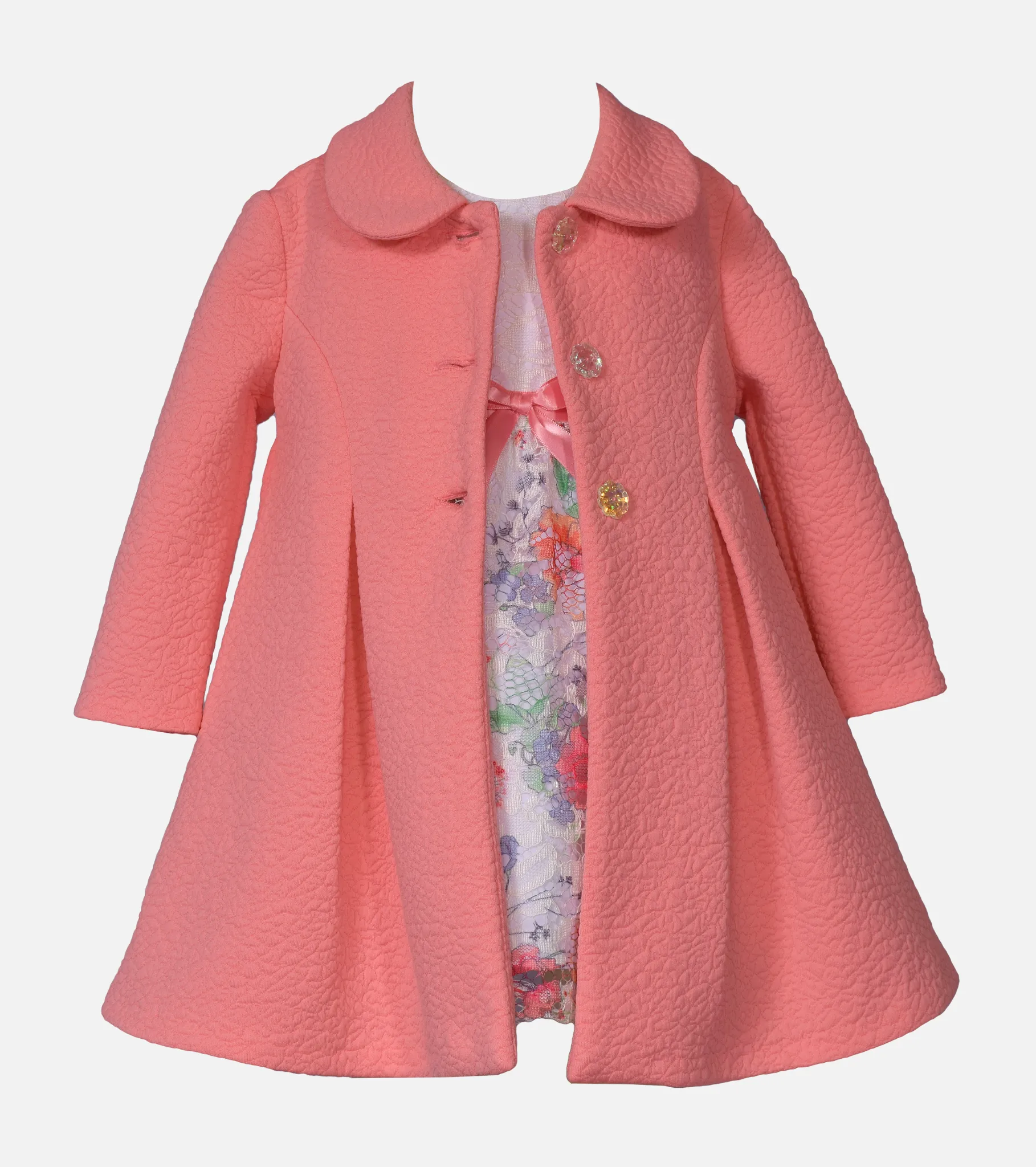 Anya Floral Lace Coat Set