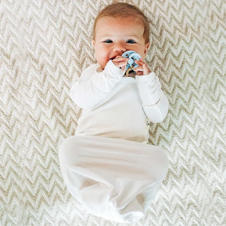 Baby Bag Gown Set - Milk