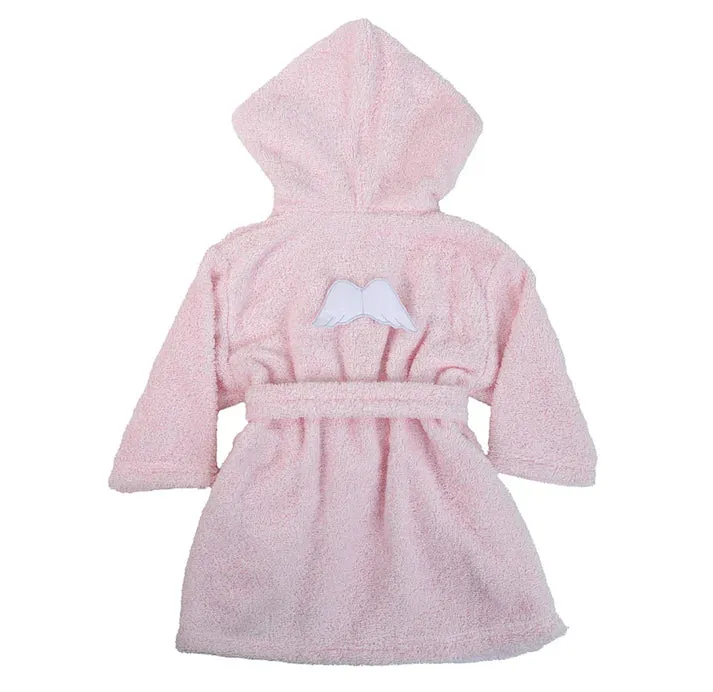 Baby Gi Angel Wings Towelling Bathrobe - Pink