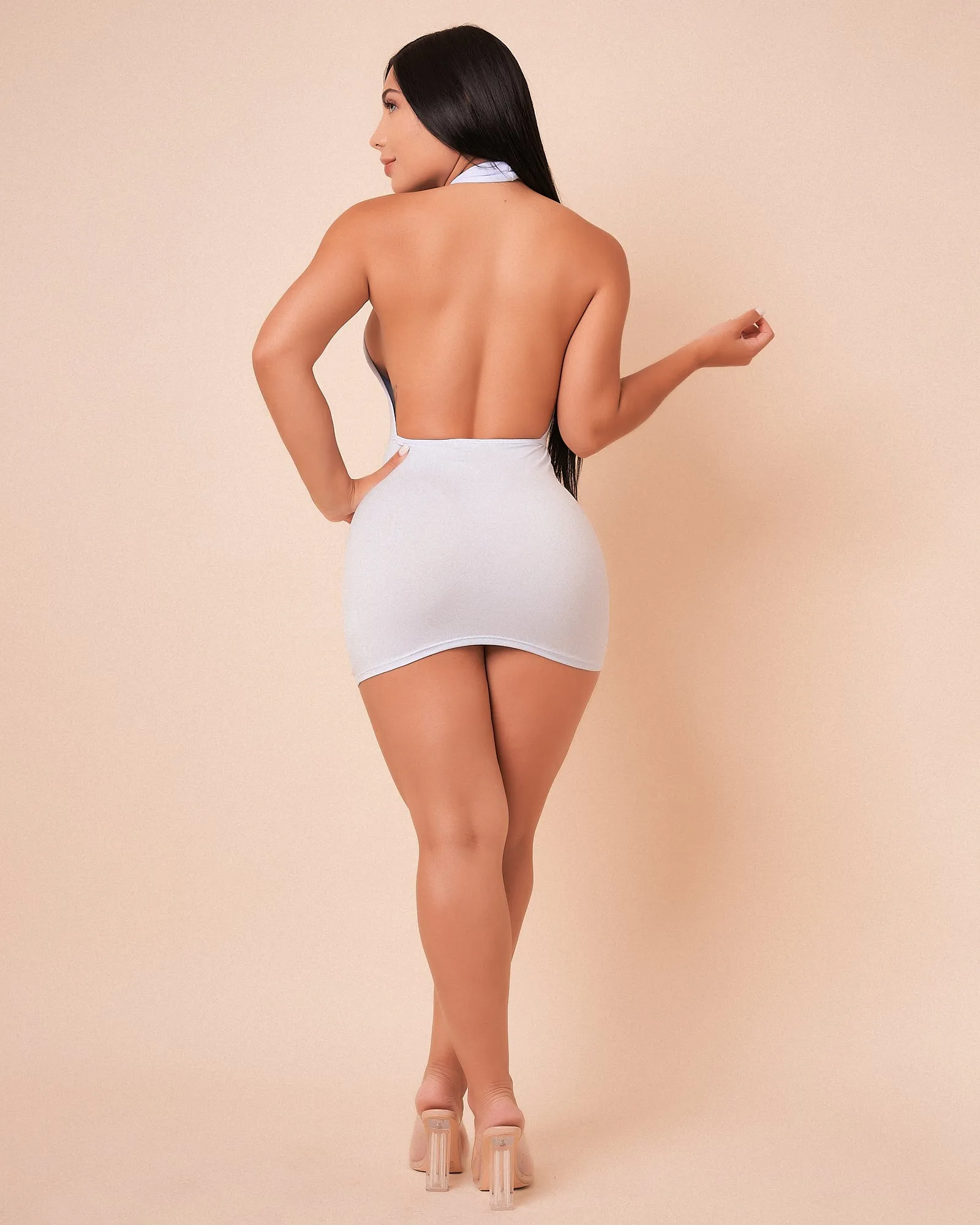 Baecation baby blue Dress