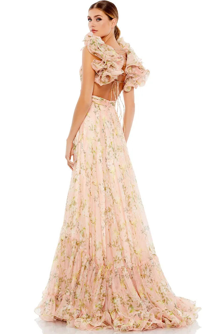 Barcelona Gown in Soft Pink by Mac Duggal - RENTAL