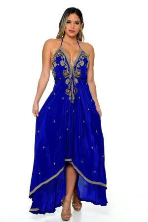 Belarie Beaded Scarf Dress
