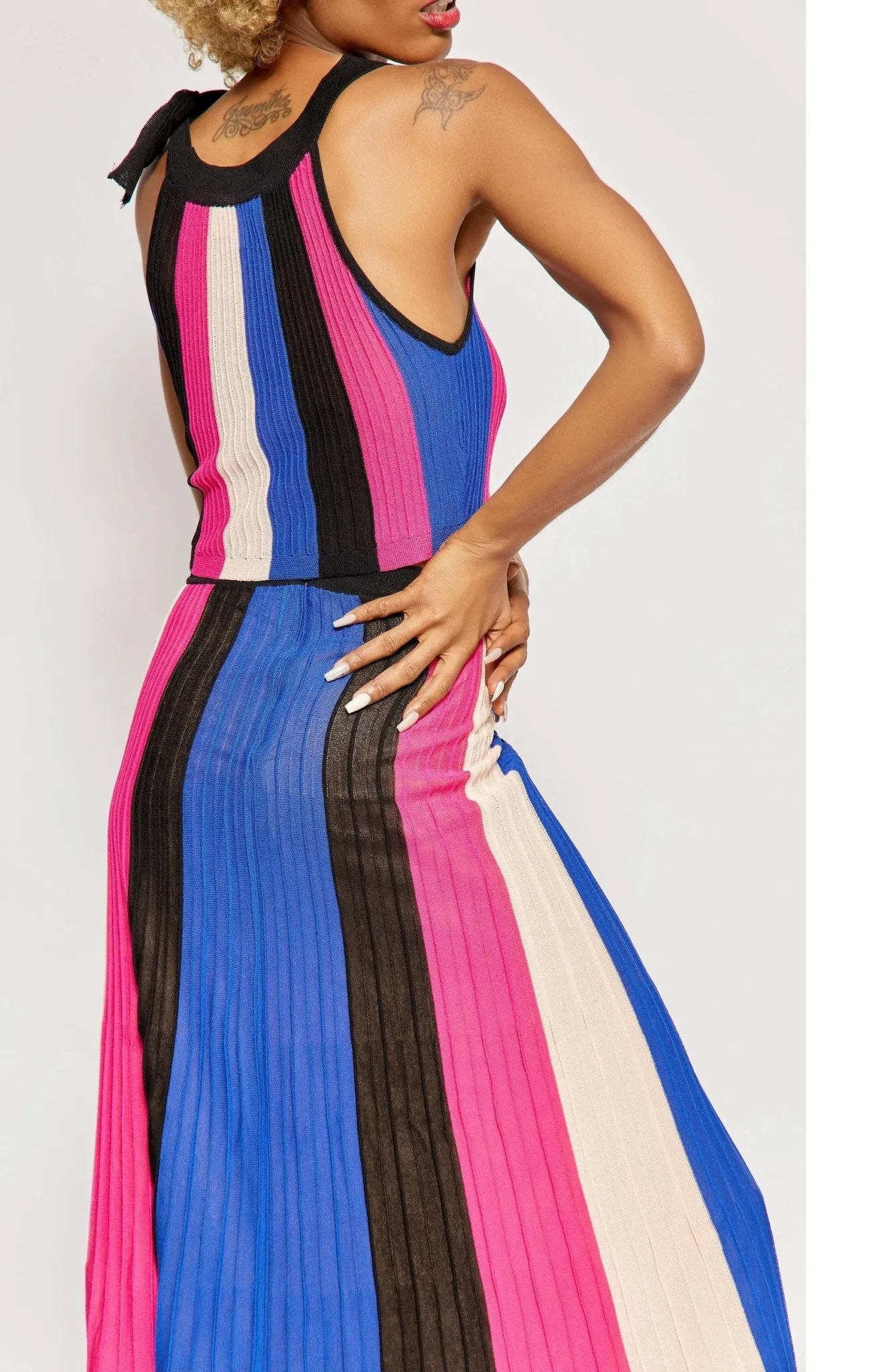 Boho Halter Two Piece Set