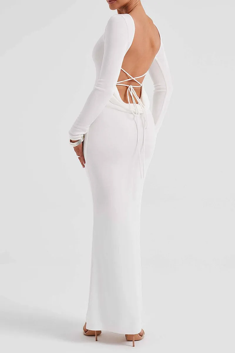 BR3211 Long Sleeve Fistail Dress