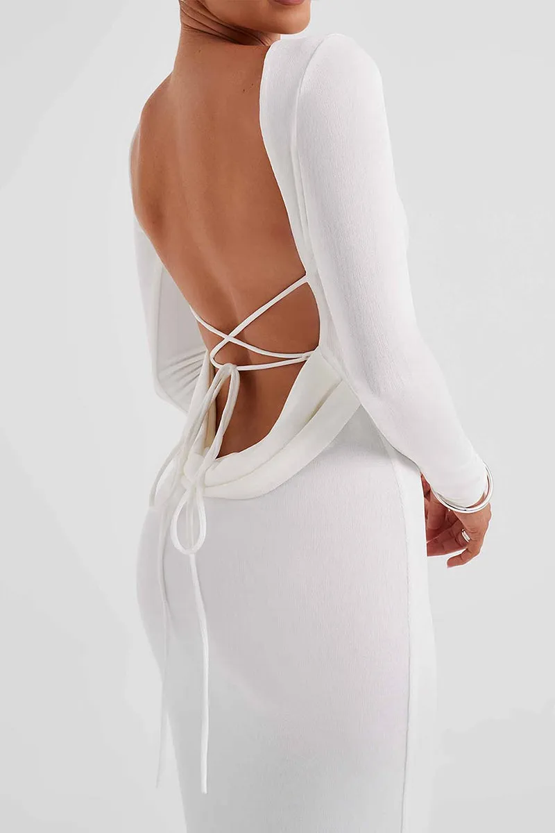 BR3211 Long Sleeve Fistail Dress