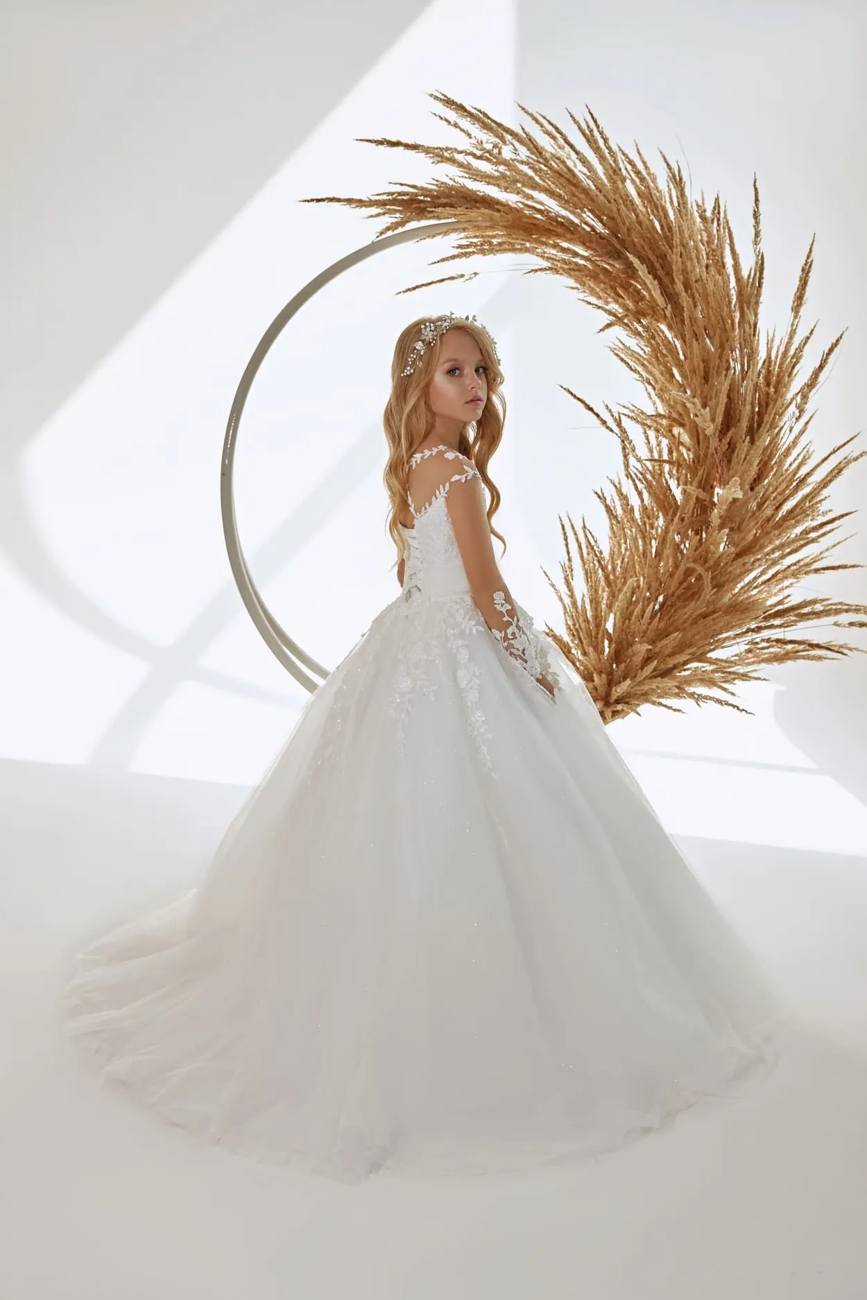 Christina-Long-Sleeved First Communion Dress