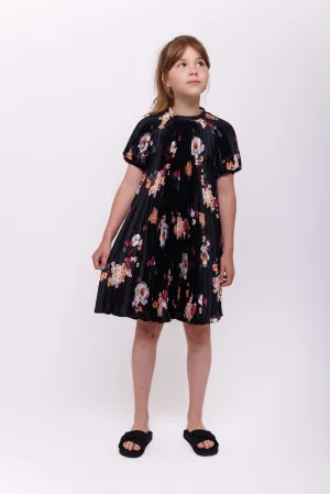 Christina Rohde Floral Pleated Dress
