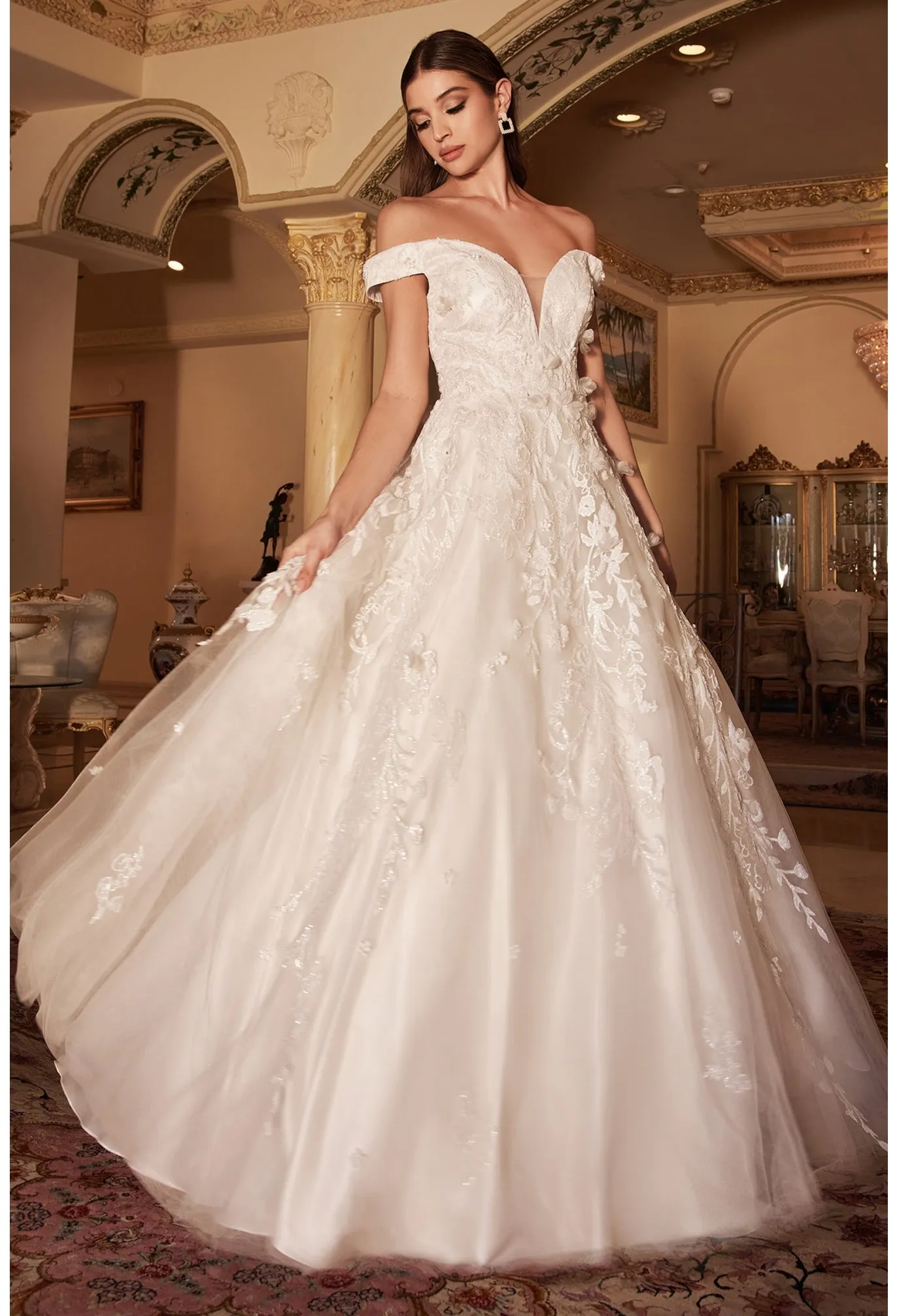 Cinderella Evening Dress A1027W