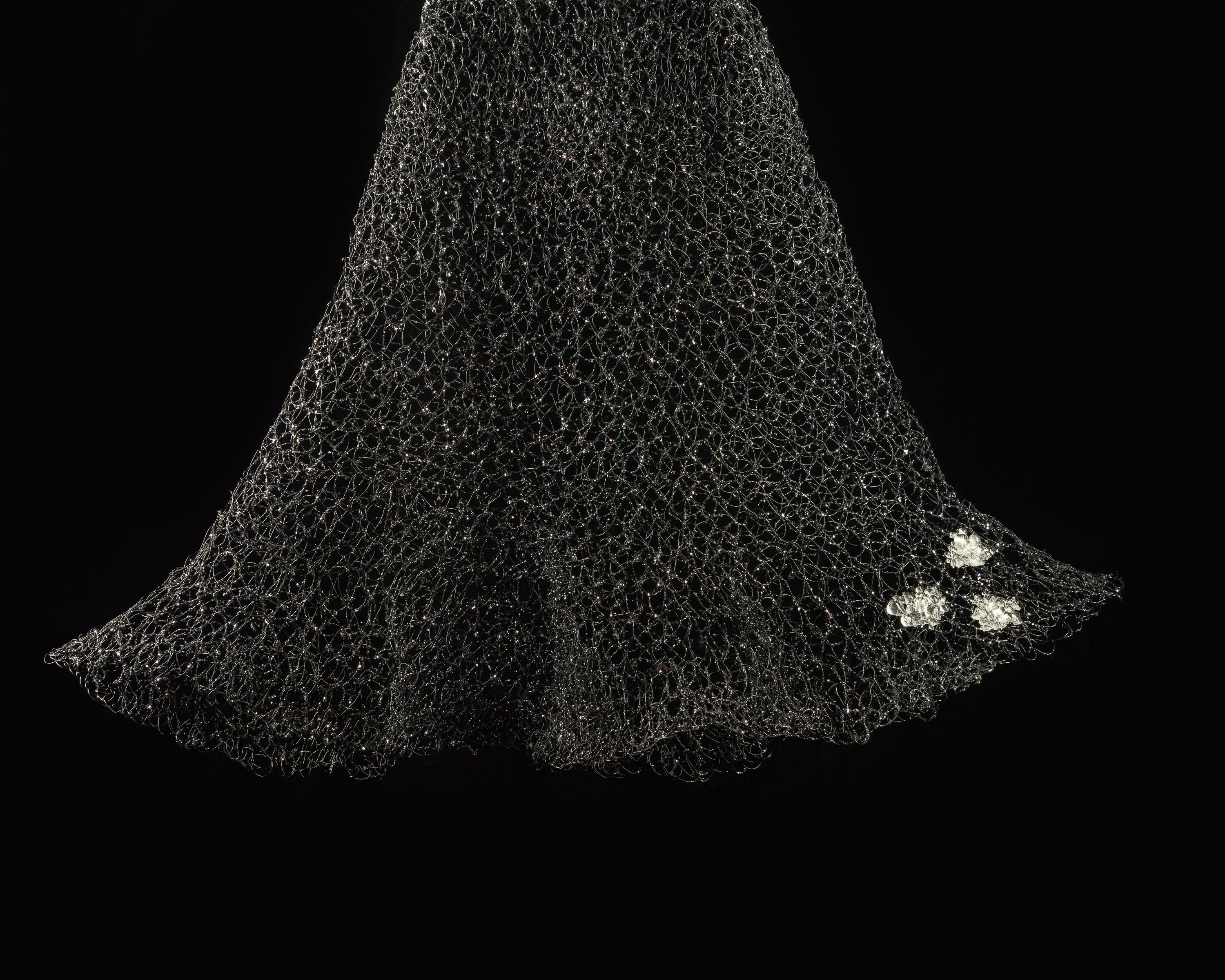 Corset Bodice Wire Dress Sculpture ~ Stella Nox Dress (Dark Star Dress)
