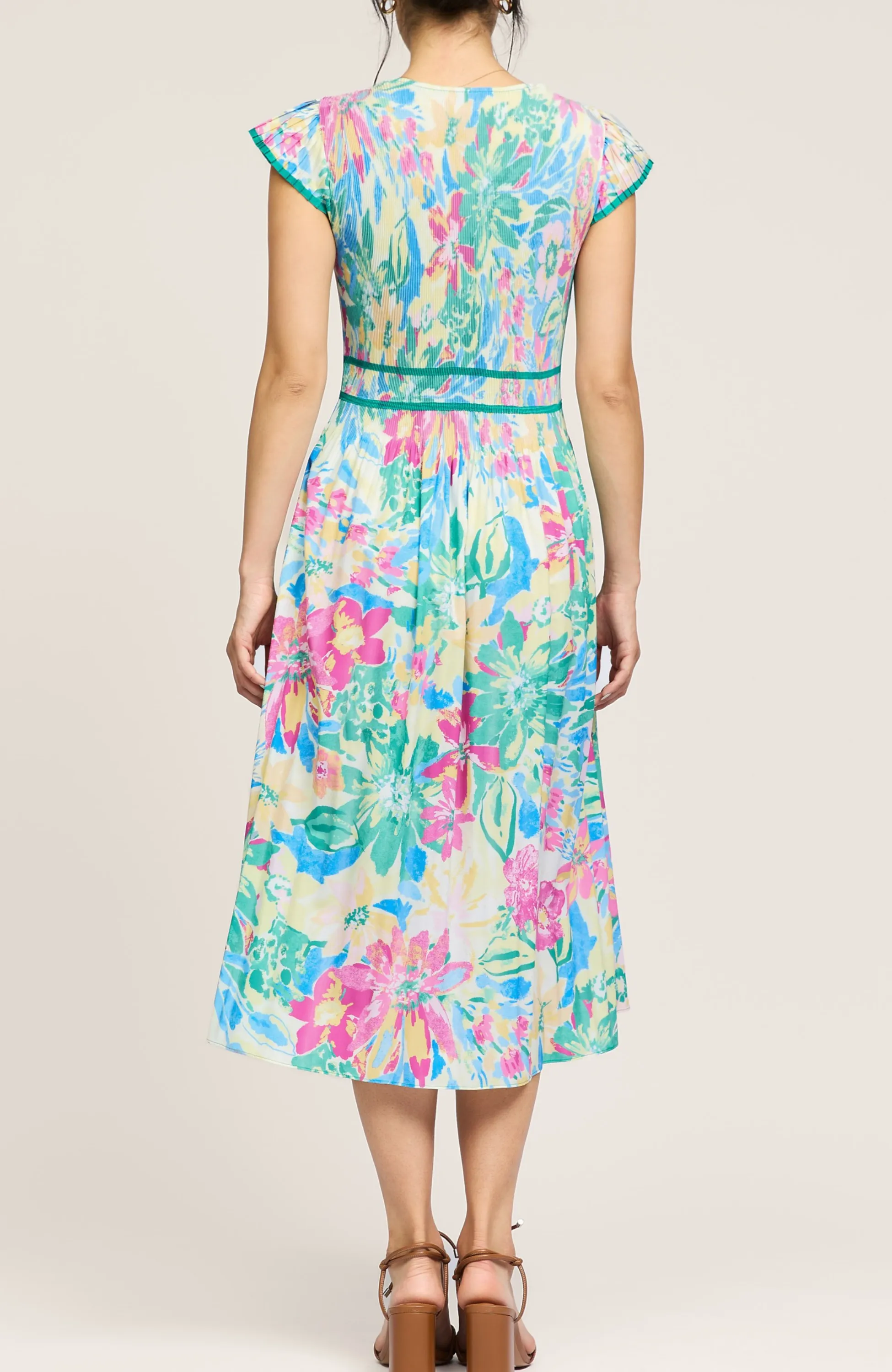Current Air - Bright Floral Dress