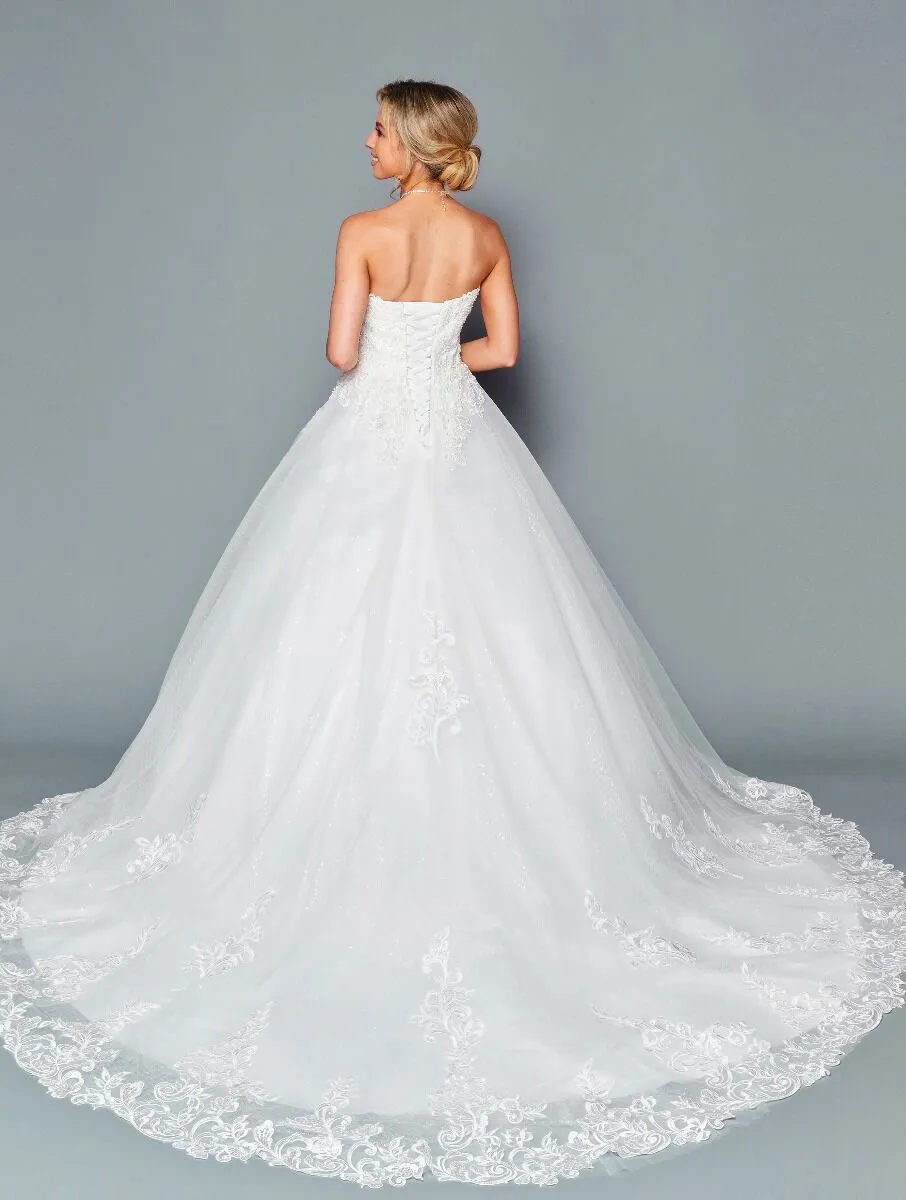 DeKlaire Bridal 449 A-Line Ball Gown Wedding Dress