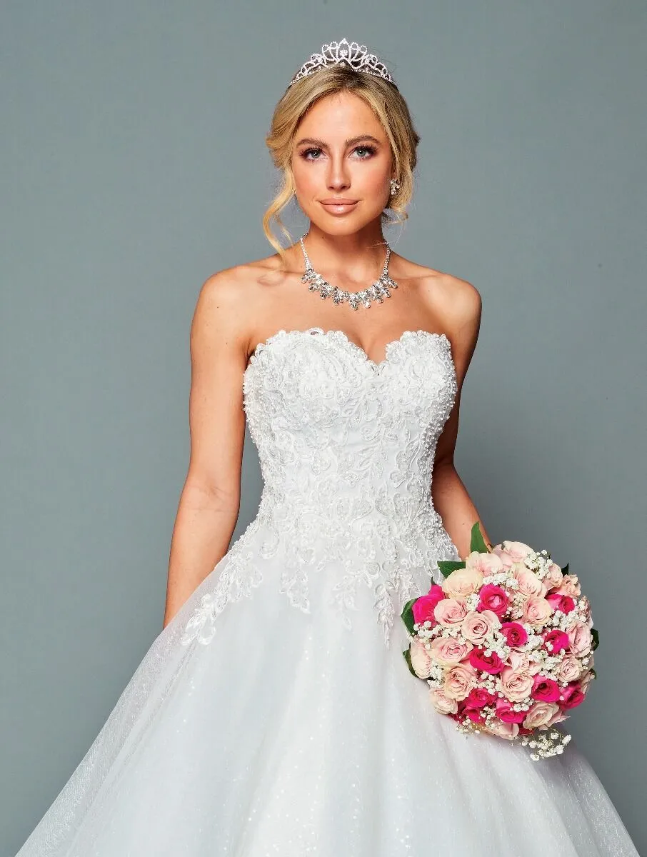 DeKlaire Bridal 449 A-Line Ball Gown Wedding Dress