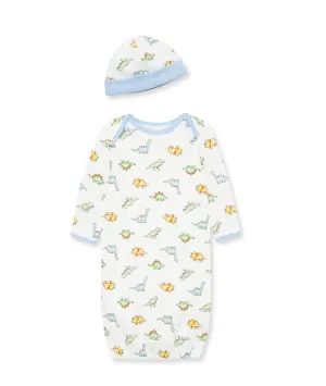 Dinomite Sleeper Gown And Hat