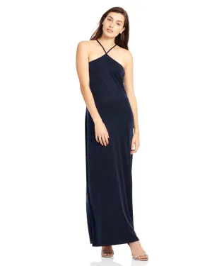 Ecru Halter Maxi Dress