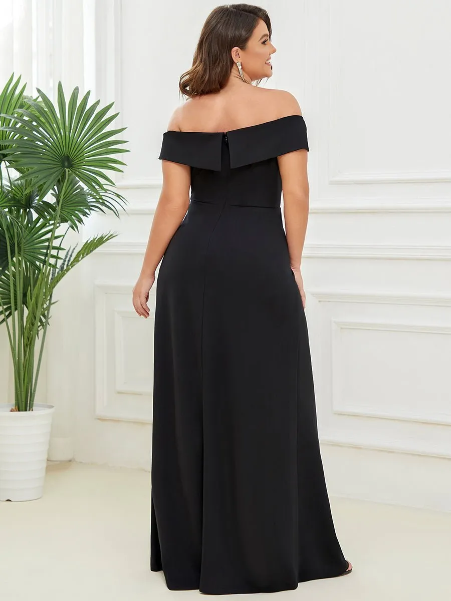 Eileen off shoulder dress in black s26-28 Express NZ wide
