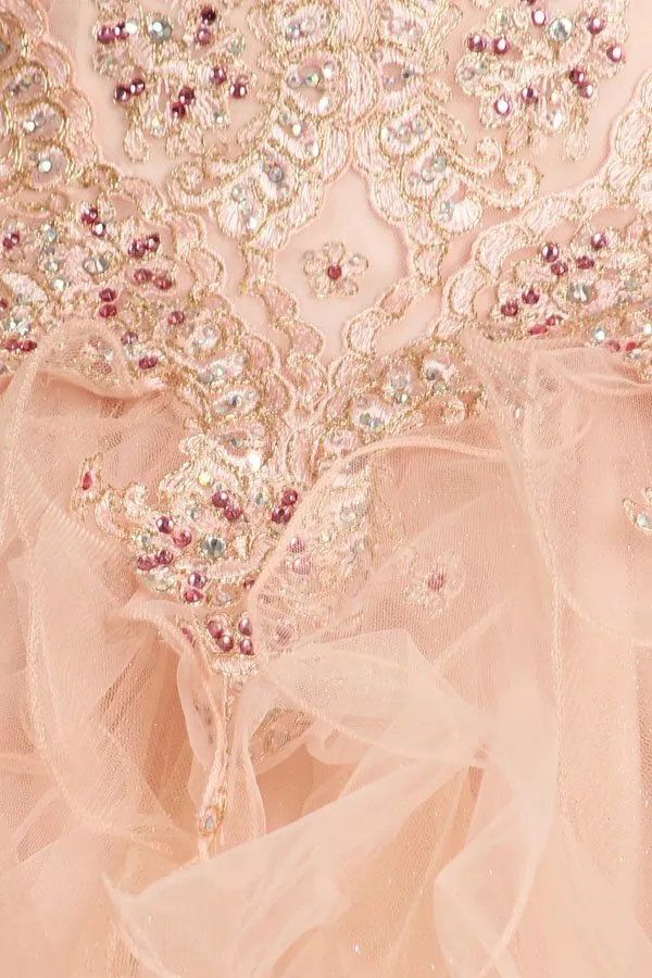 Eureka 9313 Off-Shoulder Quinceanera Dress Ruffled Tulle