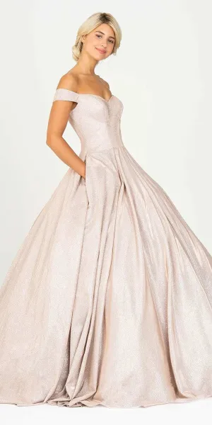Eureka 9677 Quinceanera Dress Off the Shoulder Ruffled