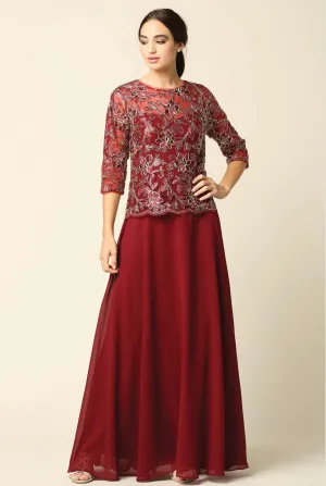 Eva Mother of Bride Gown 3377