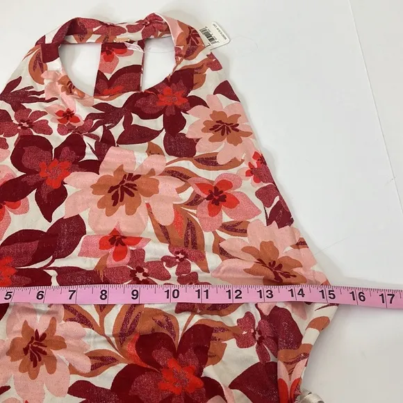 Free People Mimi Printed Maxi Dress in Light Combo Large