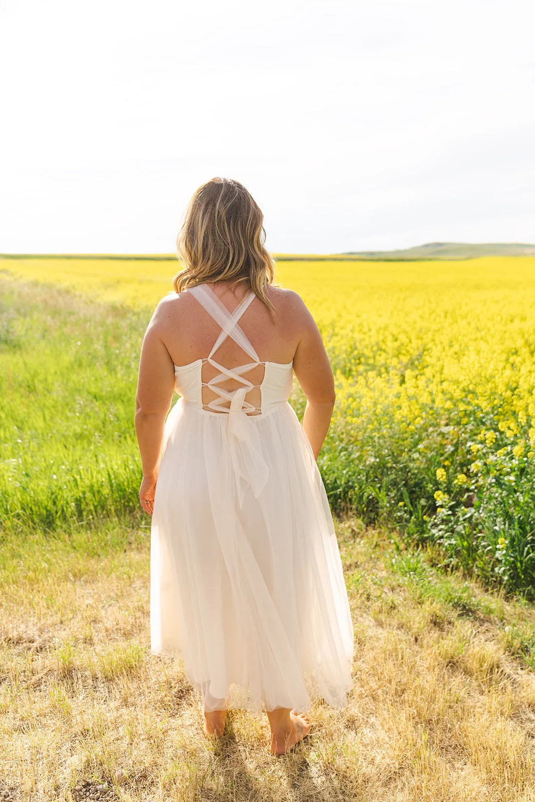 Gabby Layered Gossamer Dress