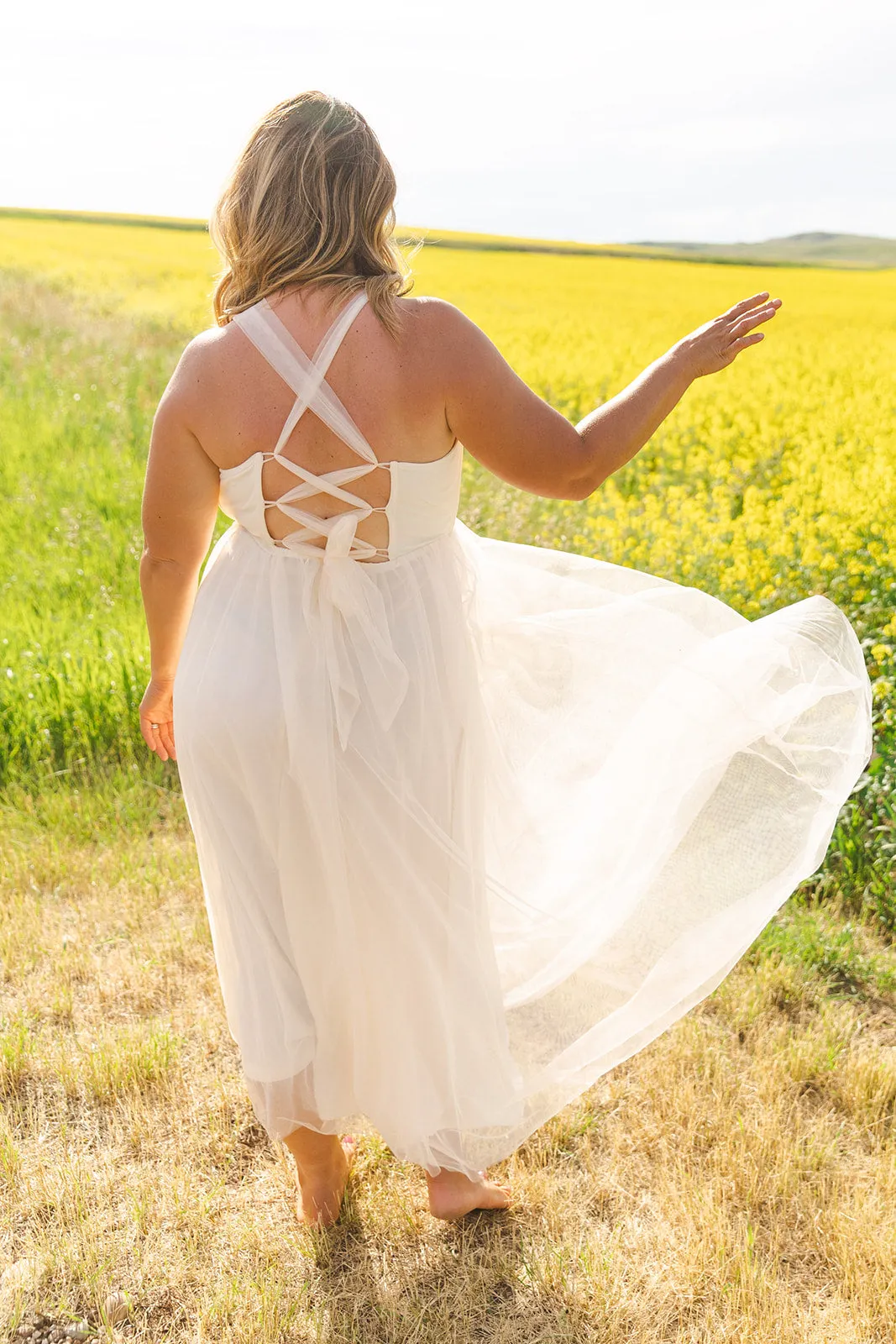 Gabby Layered Gossamer Dress