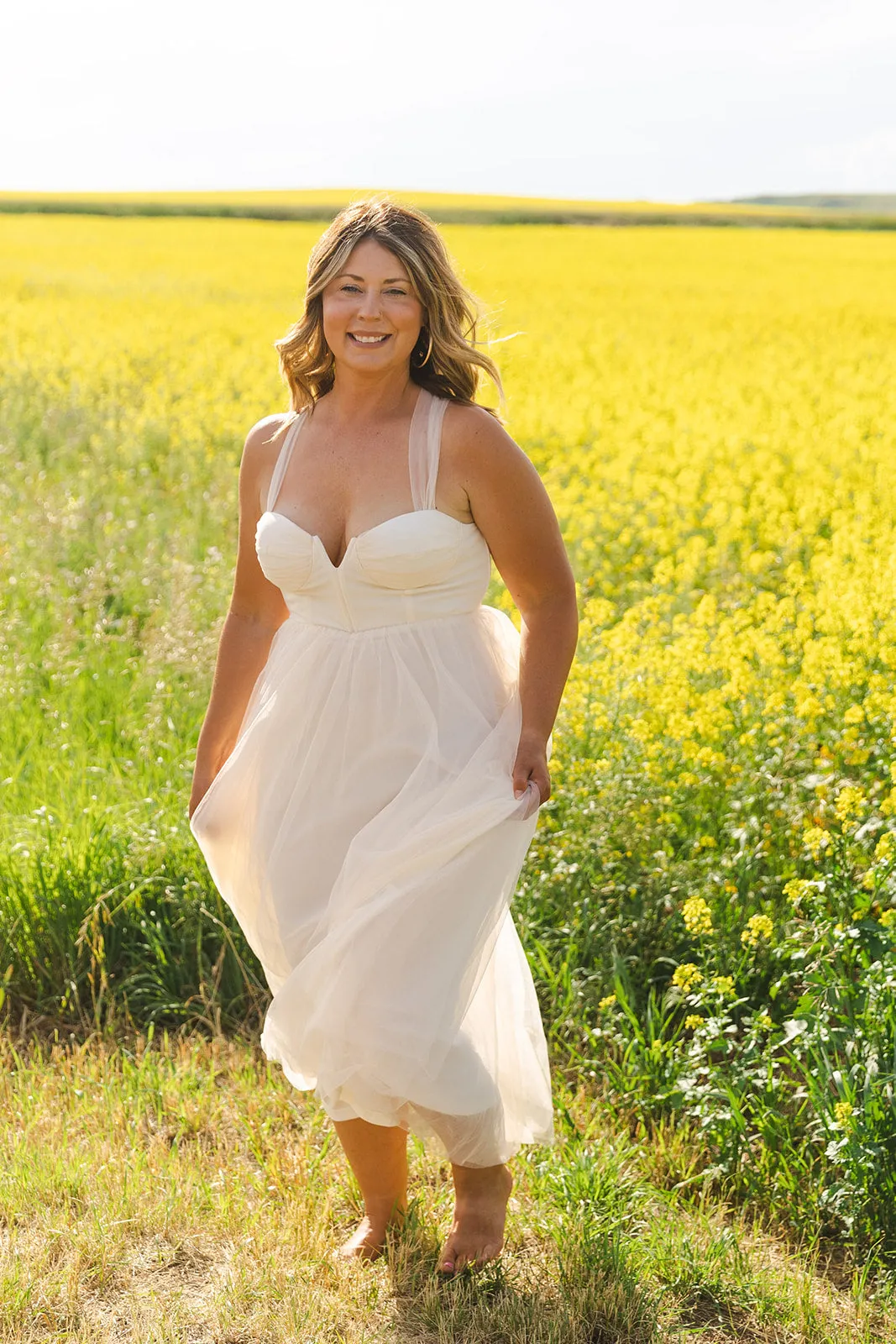 Gabby Layered Gossamer Dress