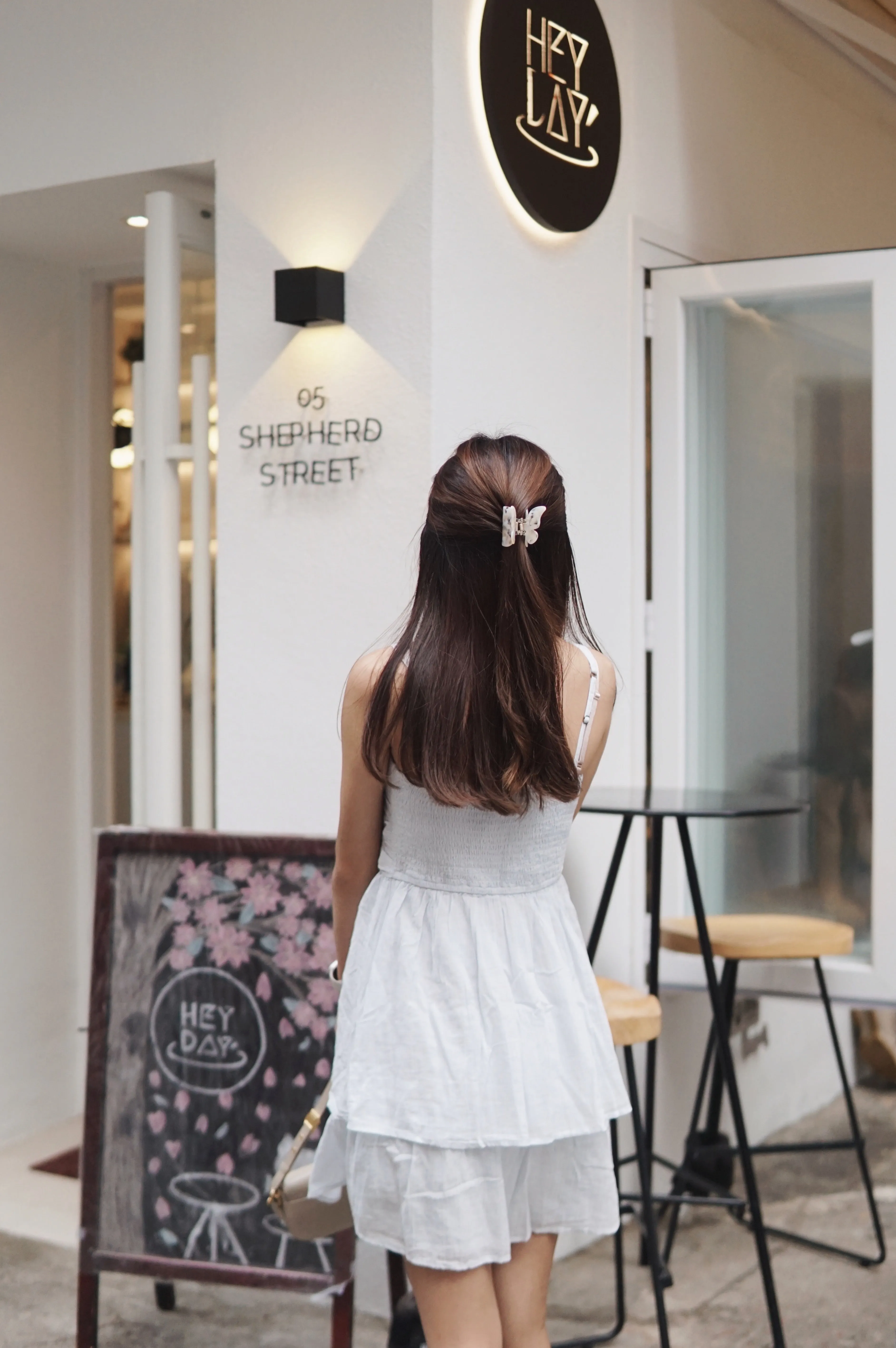 Girls Ruched Tiered Dress