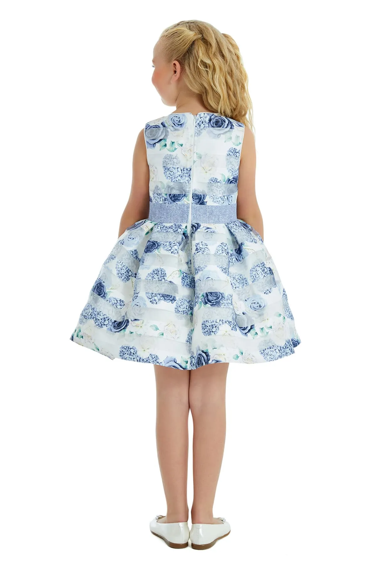 Girls Semi-Formal Dress Outfit with Bolero