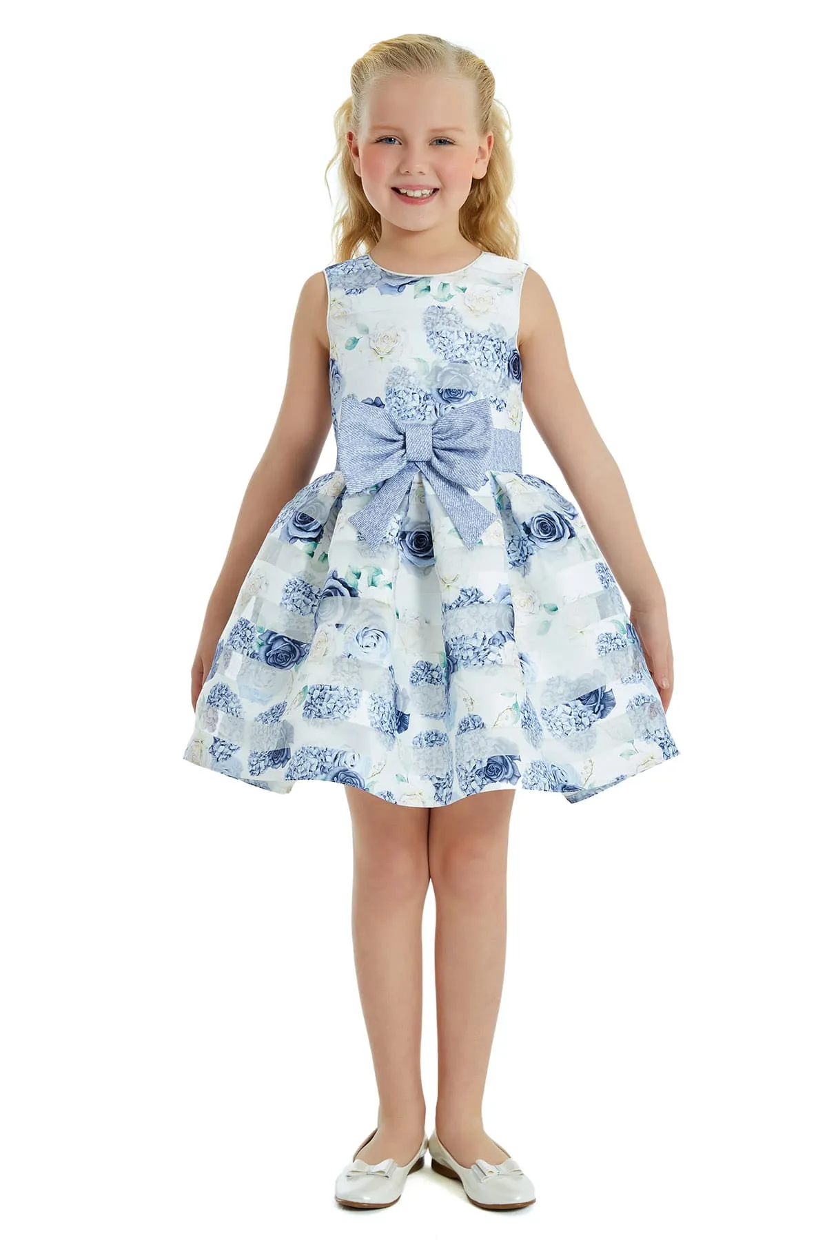 Girls Semi-Formal Dress Outfit with Bolero