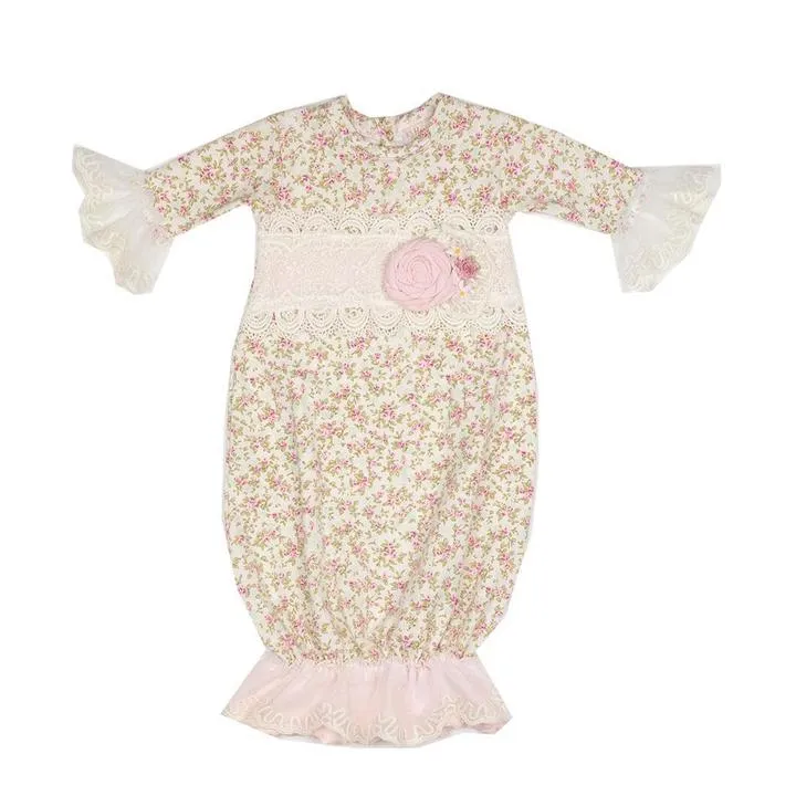 Haute Baby Mini Rose Gown