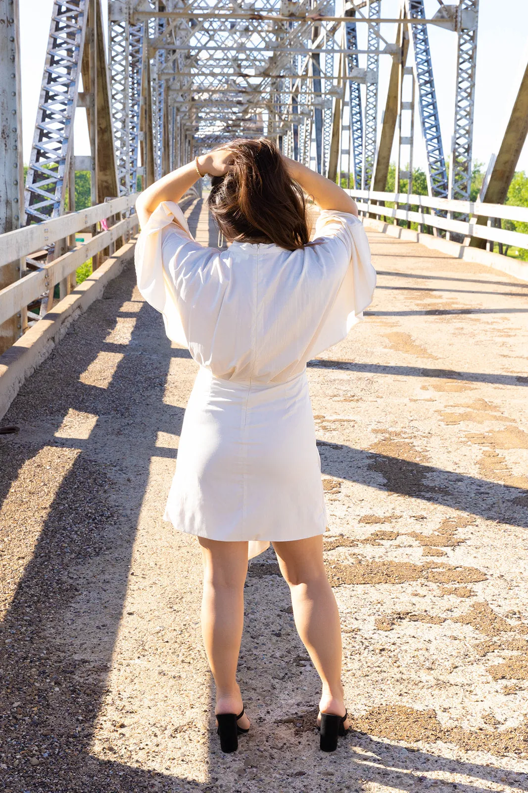 Helena Satin Mini Dress