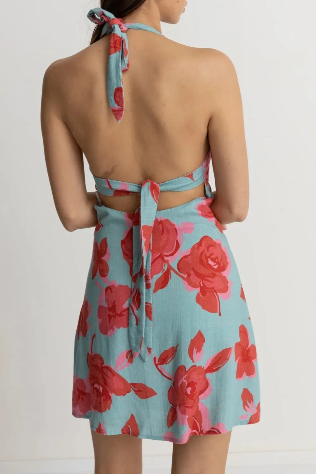 Inferna Floral Halter Dress