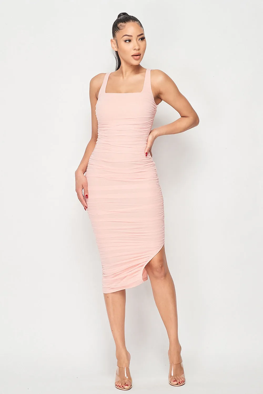 KARA DRESS (BLUSH)