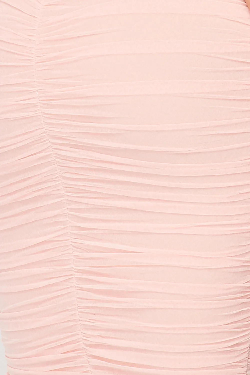 KARA DRESS (BLUSH)