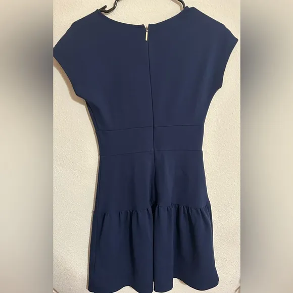 Kate Spade Navy Blue V-Neck Dress
