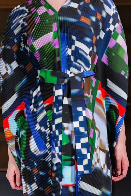 Knight Plisse Kaftan, Kaleidoscope Tetris